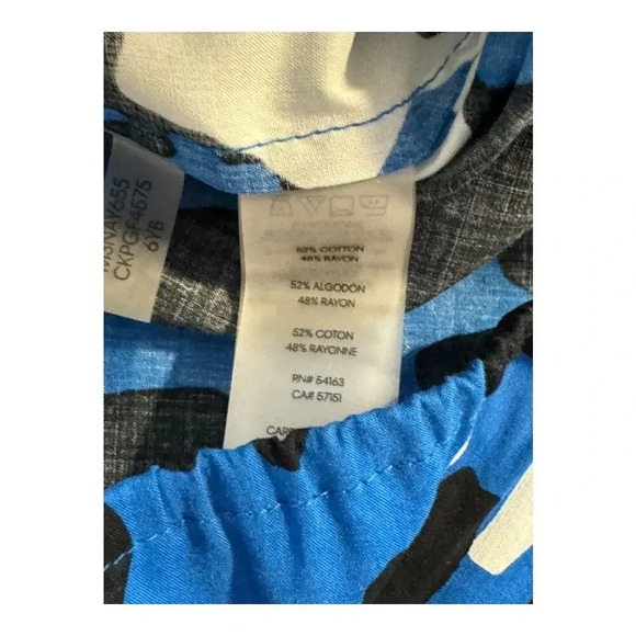 NEW Calvin Klein Women’s Size Medium Abstract Smocked Pullover Top NWT - Picture 8 of 8